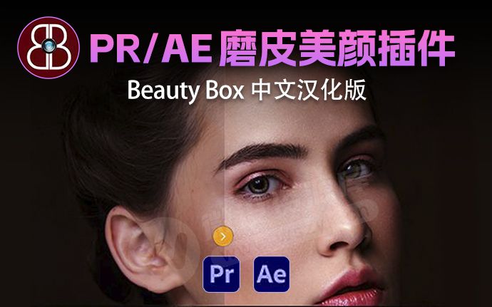 PR/AE最强磨皮美颜插件 Beauty Box 5.0.8 中文汉化一键安装版（230418）