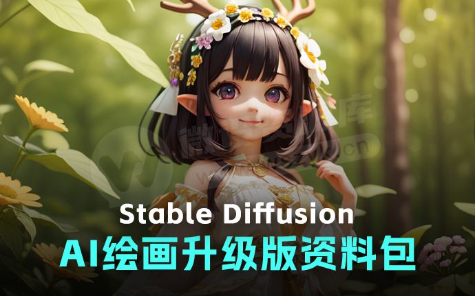 AI绘画全新Stable Diffusion 升级版资料包来了，一键安装启动更方便（230424）