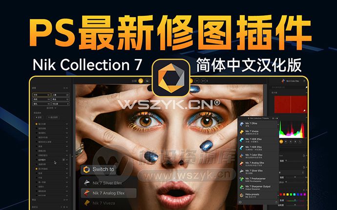PS全新Nik Collection 7.0.5 插件套装中文解锁版来了，后期修图必备神器（250508）